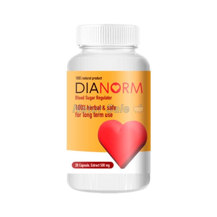 ☆ DiaNorm - capsules for diabetes symptoms