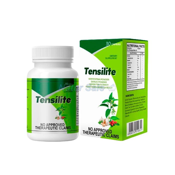 ☆ Tensilite - remedio para la presion arterial alta